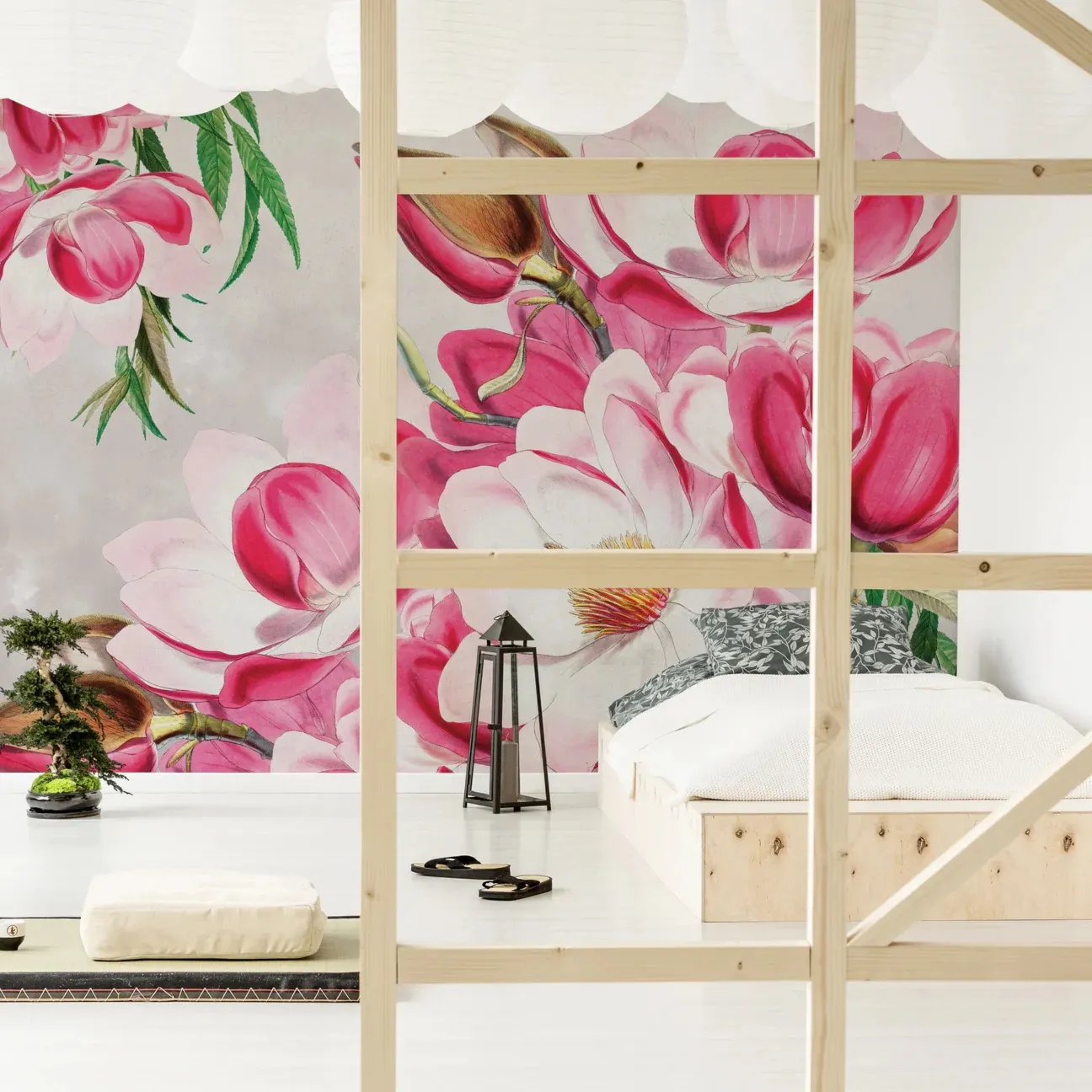 Tapeta Wall Art Magnolia - standaryzowane rolki