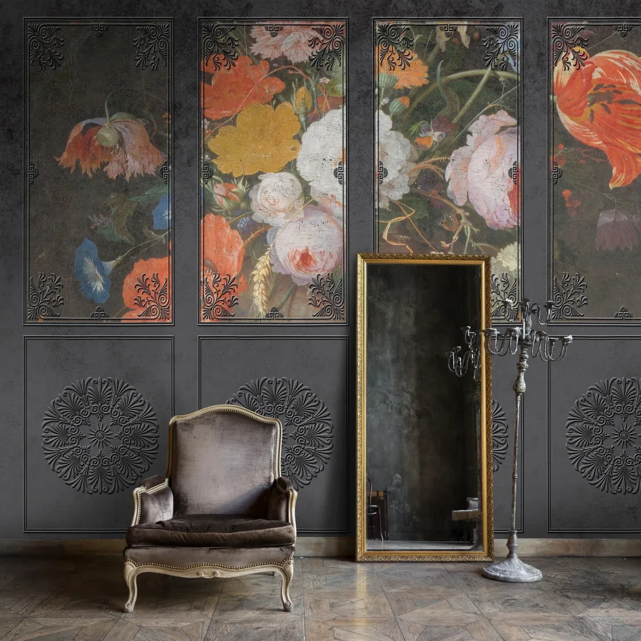 Tapeta Wall Art Refined Noire - standaryzowane rolki