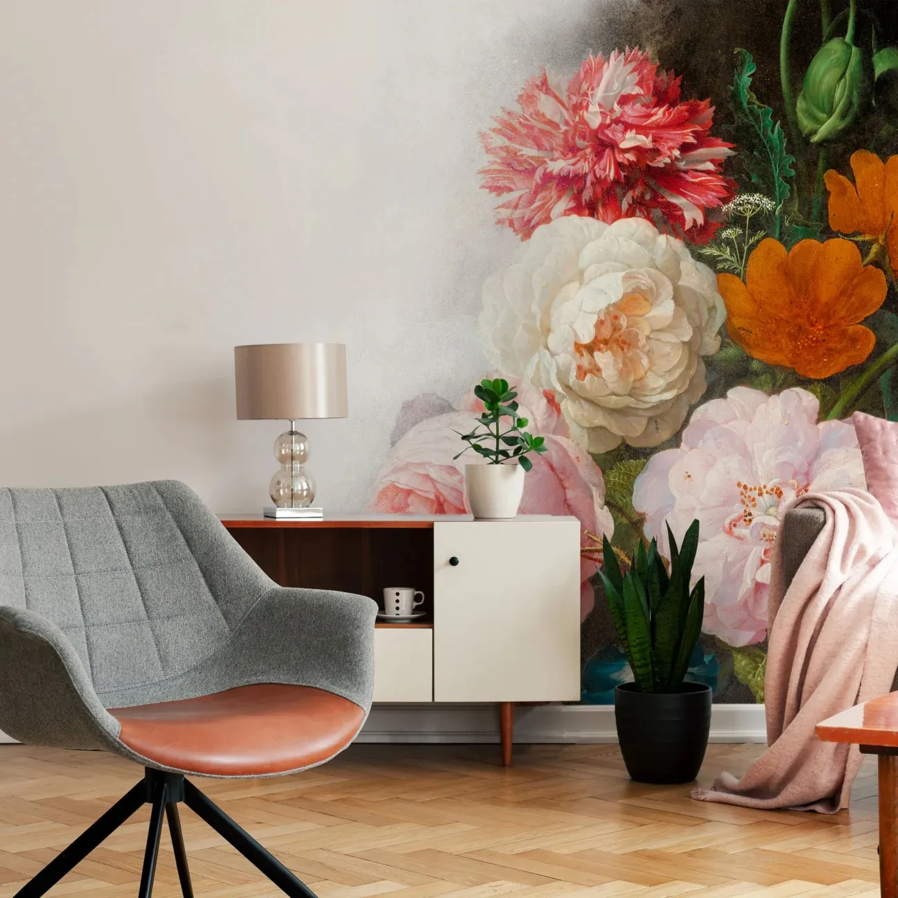 Tapeta Wall Art Requiem White - standaryzowane rolki