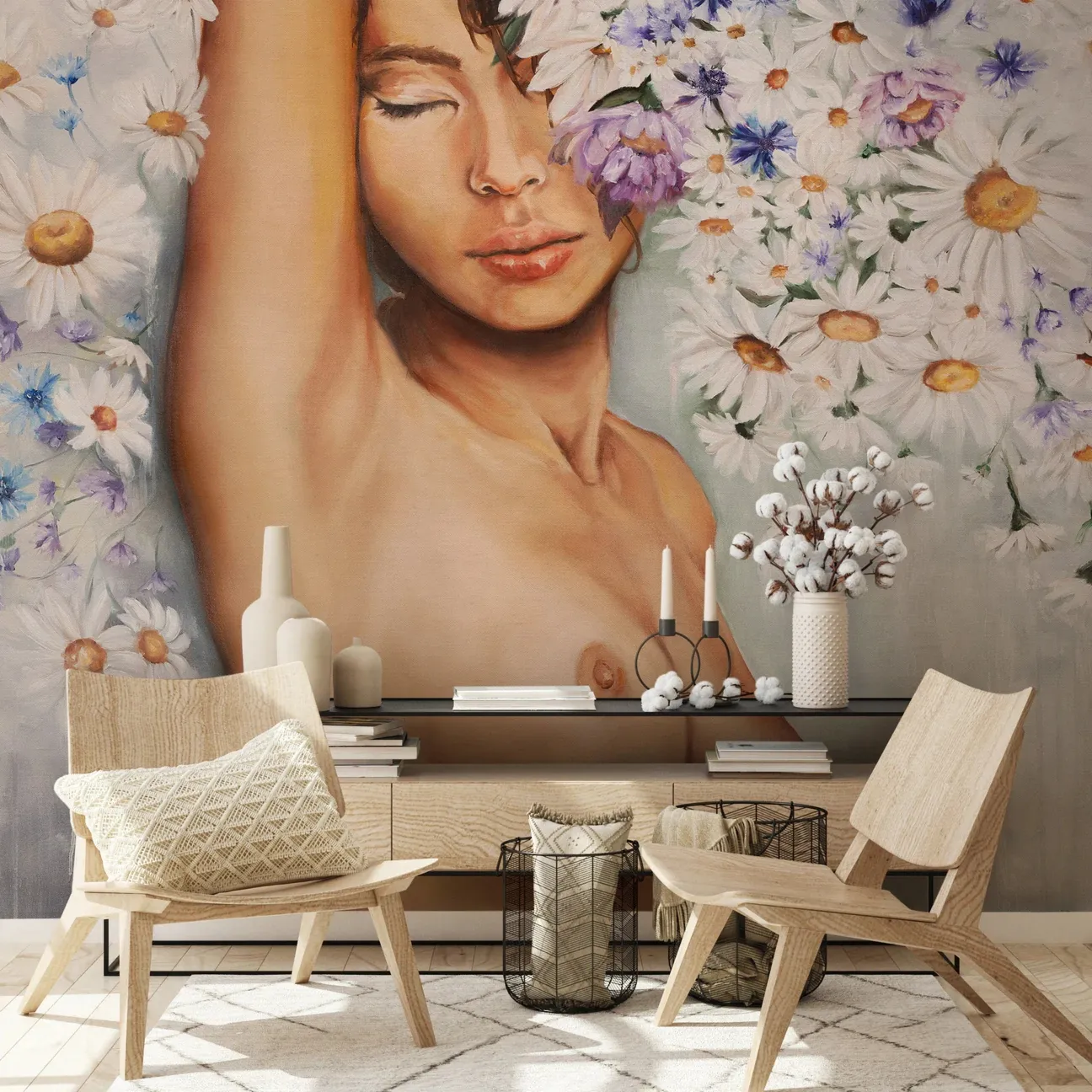 Tapeta Wall Art Nymph - standaryzowane rolki