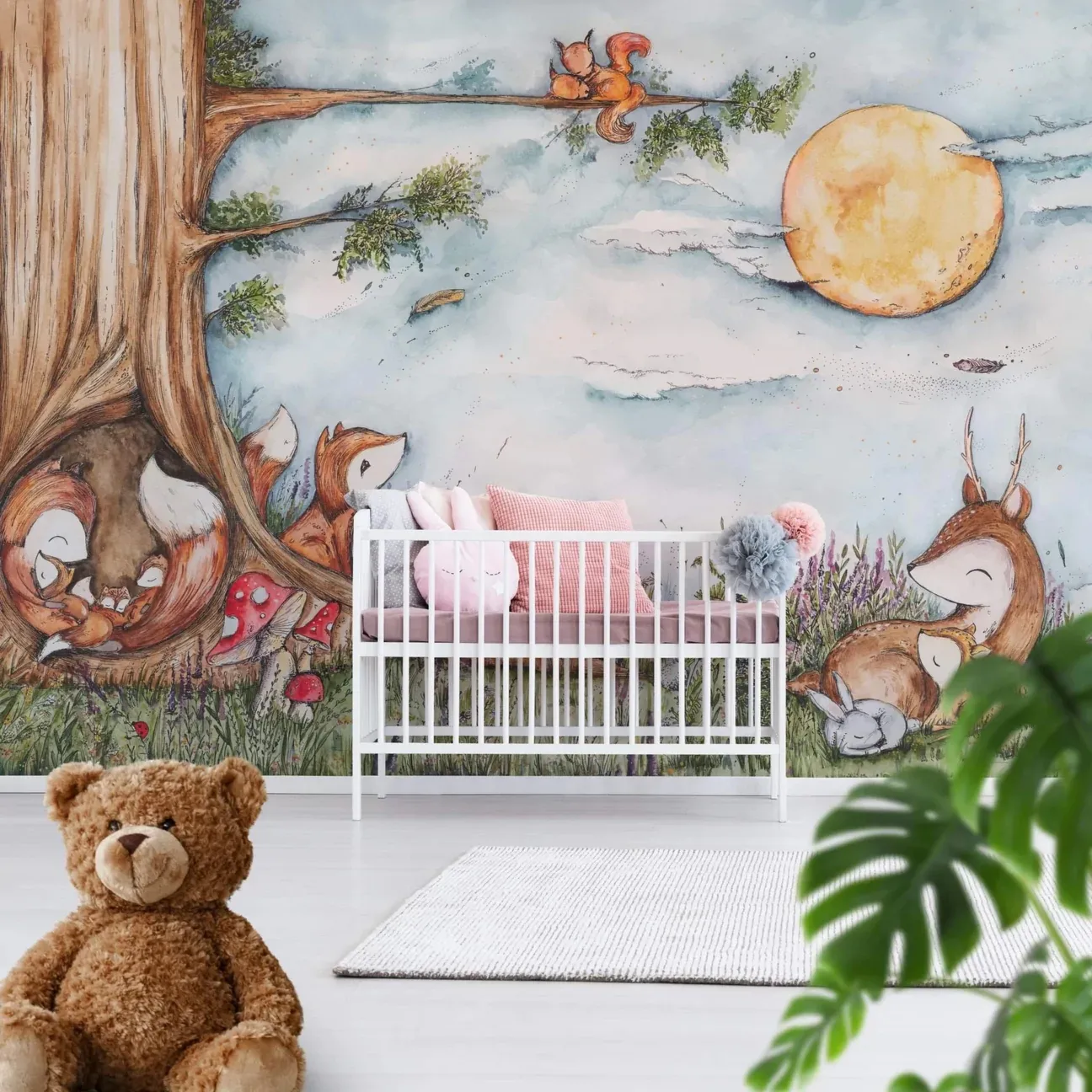 Tapeta Wall Art Fox Hollow - standaryzowane rolki