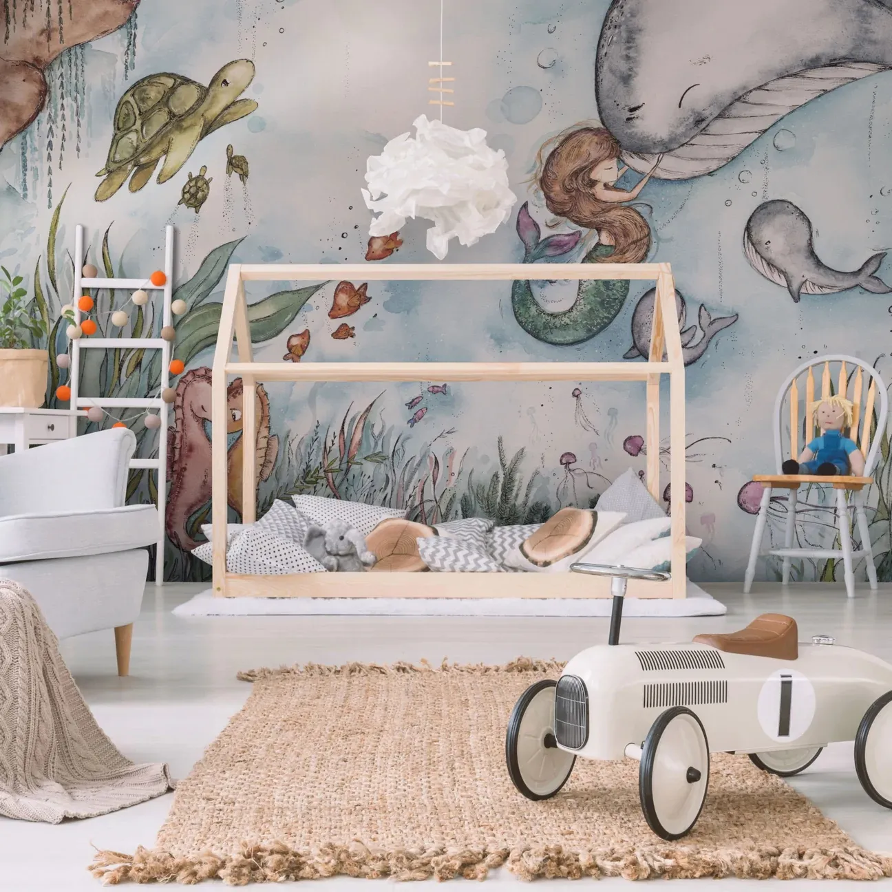 Tapeta Wall Art Sea Child - standaryzowane rolki