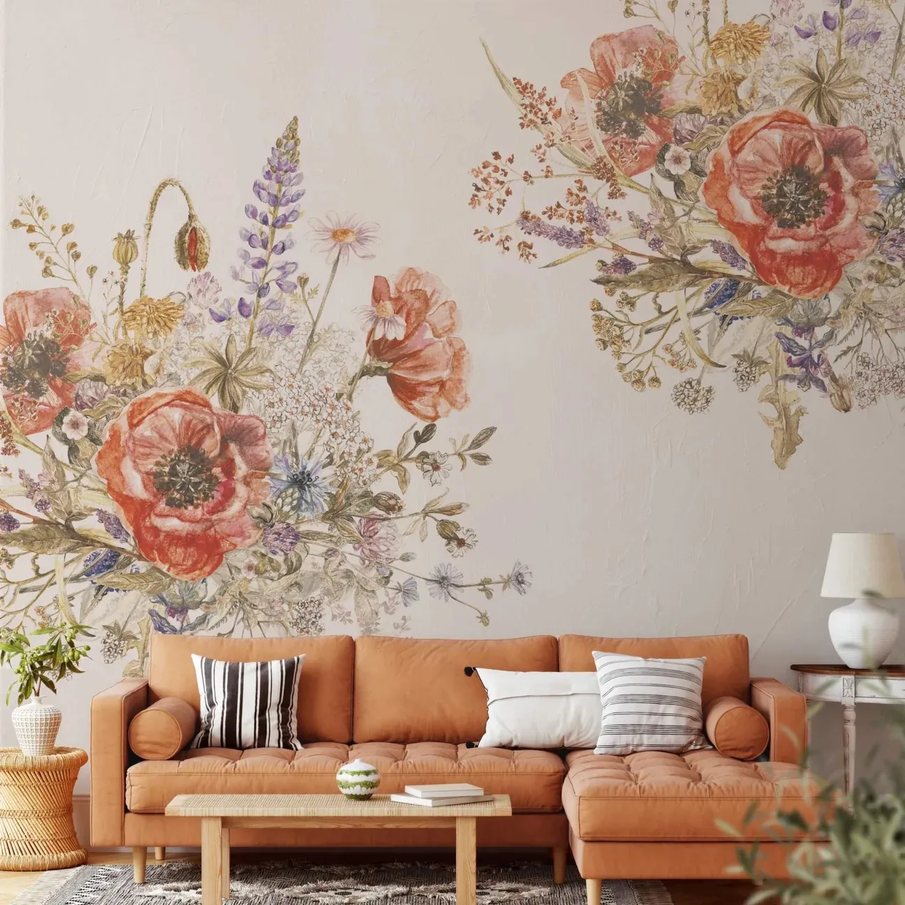 Tapeta Wall Art Fiori Due - standaryzowane rolki