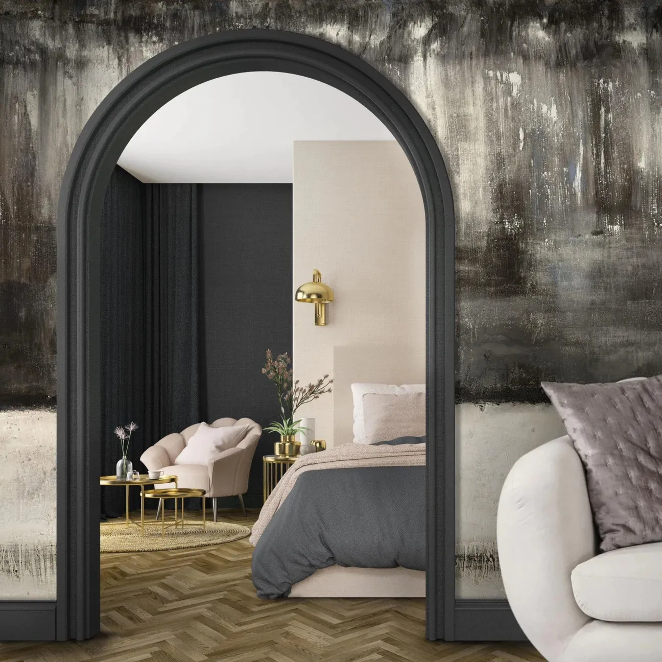 Tapeta Wall Art Macadamia - standaryzowane rolki