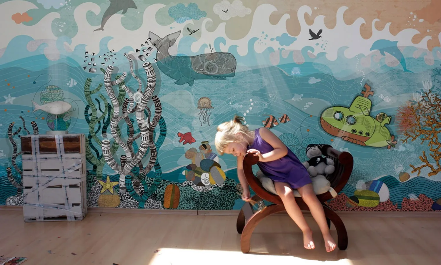 Tapeta Doubleroom - UNDERWATER WORLD