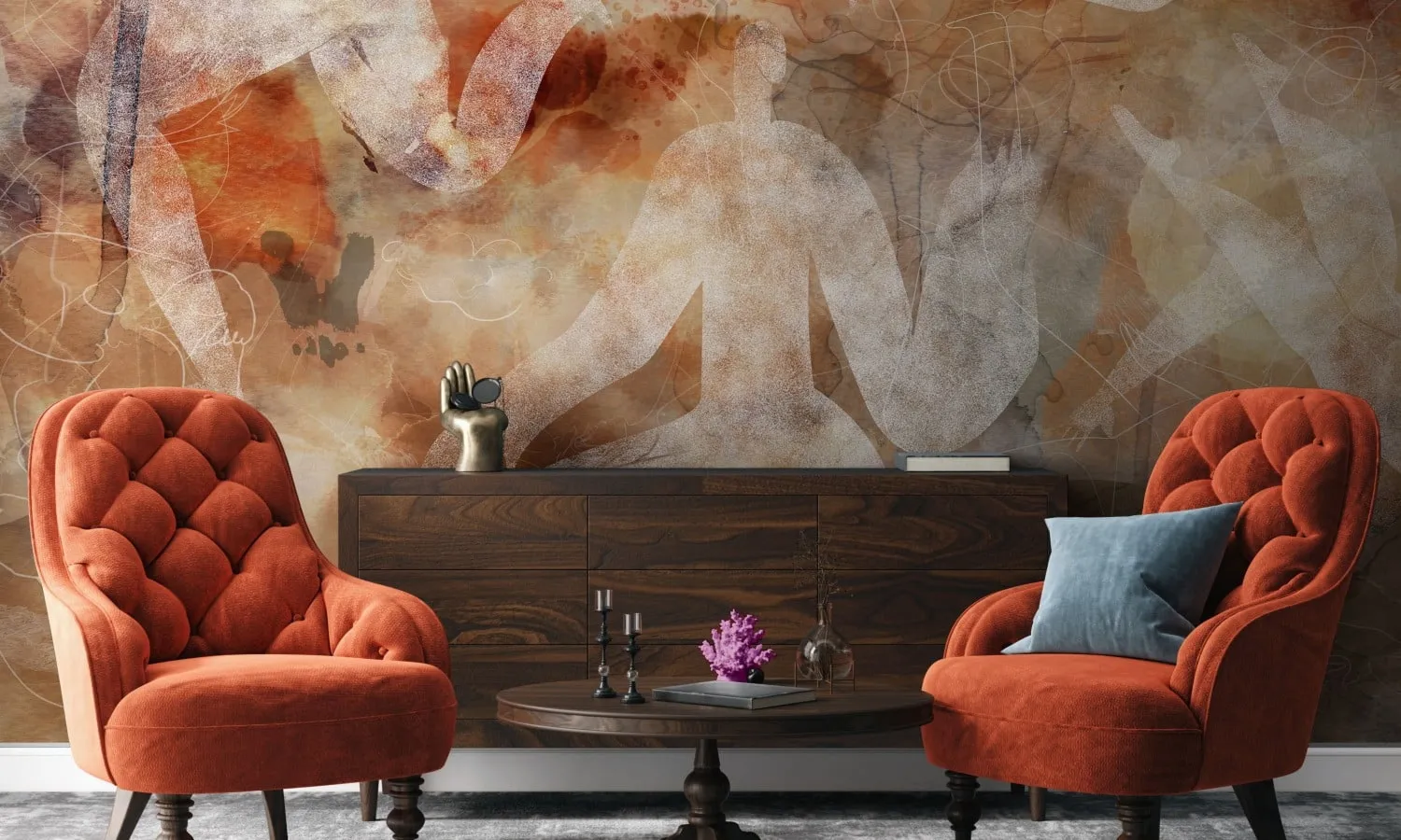 Tapeta Doubleroom - DANCE AND FLOW