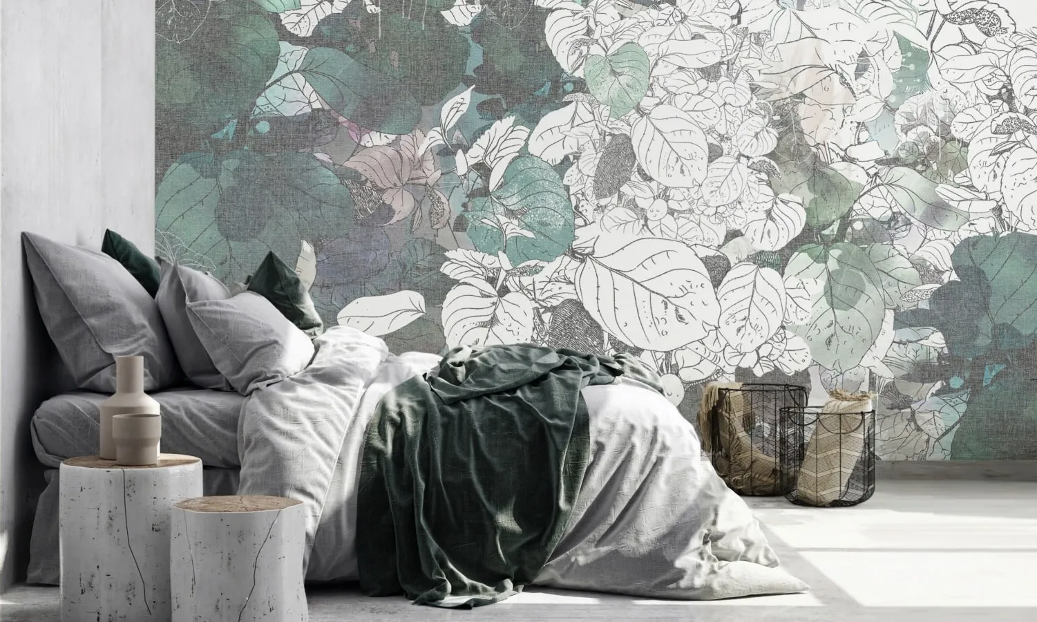 Tapeta Doubleroom - POLYSCIAS