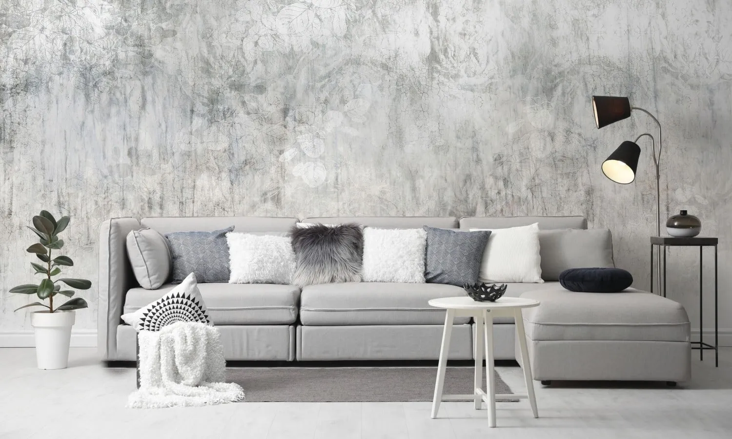 Tapeta Doubleroom - DIRTY FLOWERS