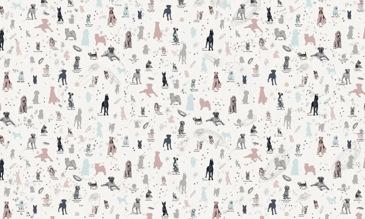 Tapeta Doubleroom - PUPPIES