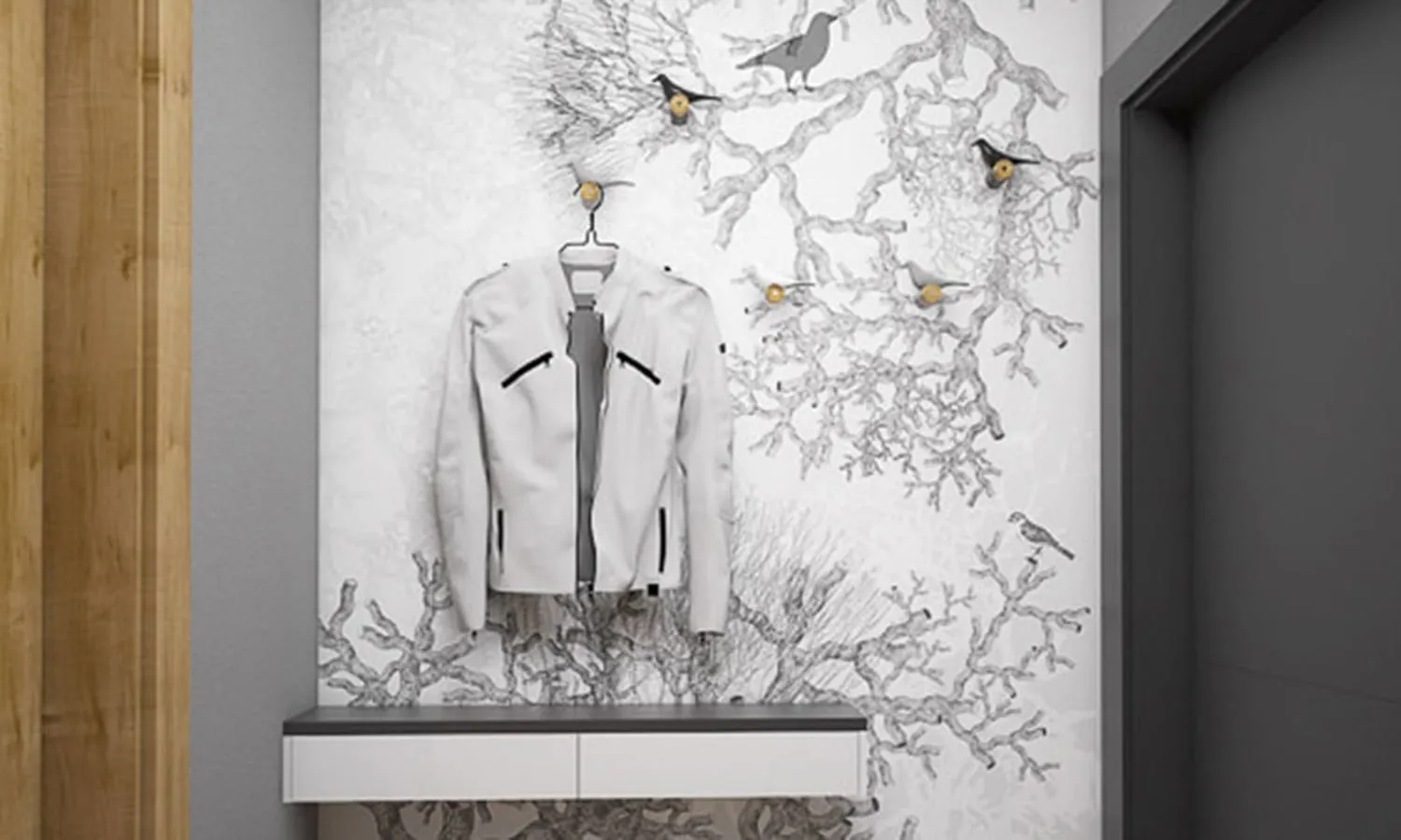 Tapeta Doubleroom - AIR CORAL
