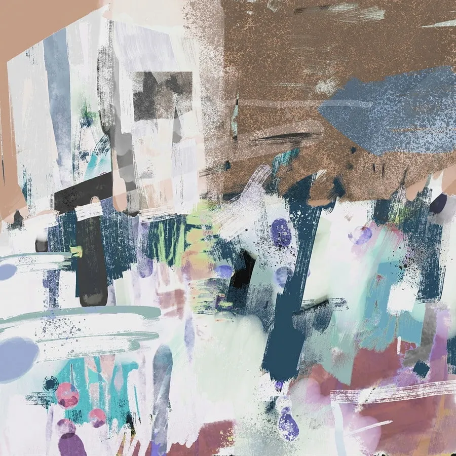 Tapeta Doubleroom - ABSTRACT PAINTING I