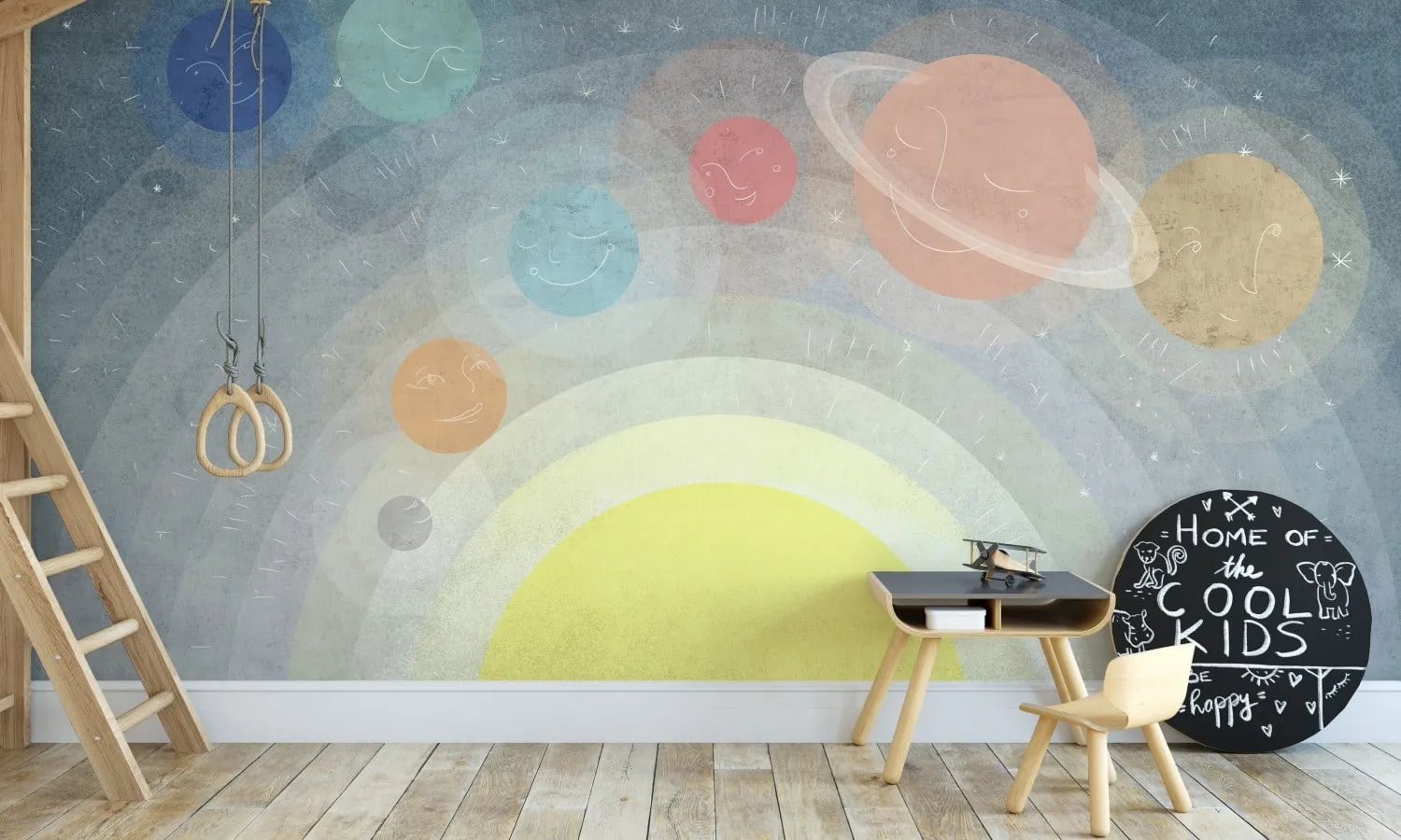 Tapeta Doubleroom - SPACE ODDITY KIDS
