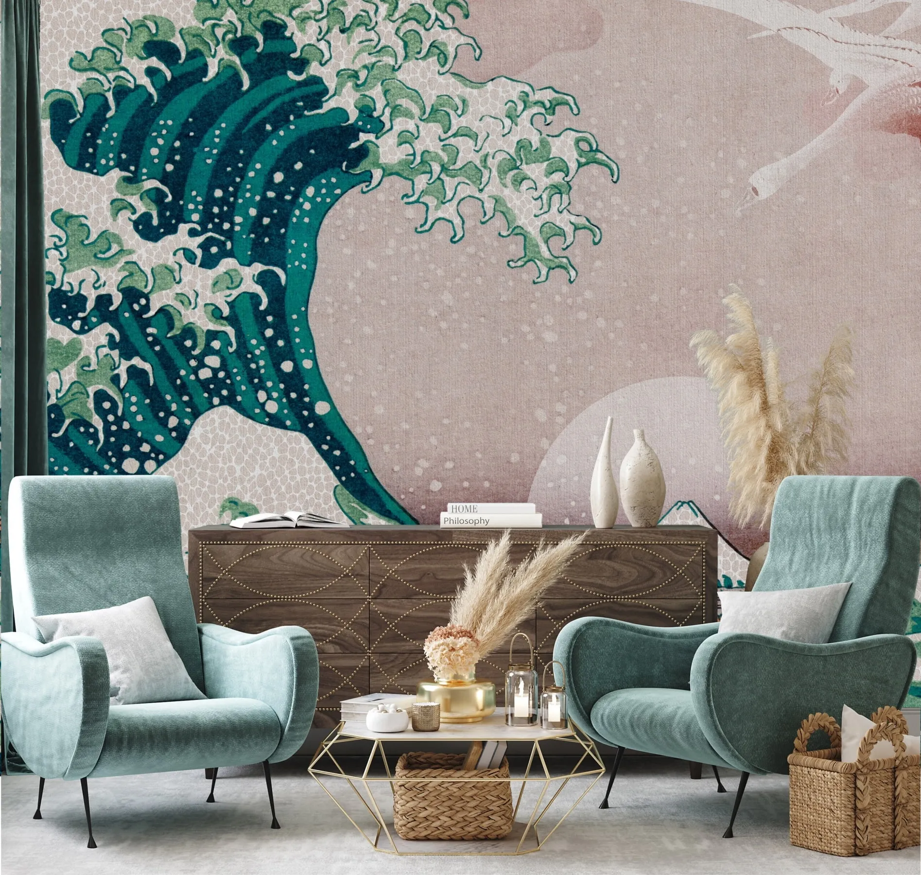 Tapeta Dekorami - Onami