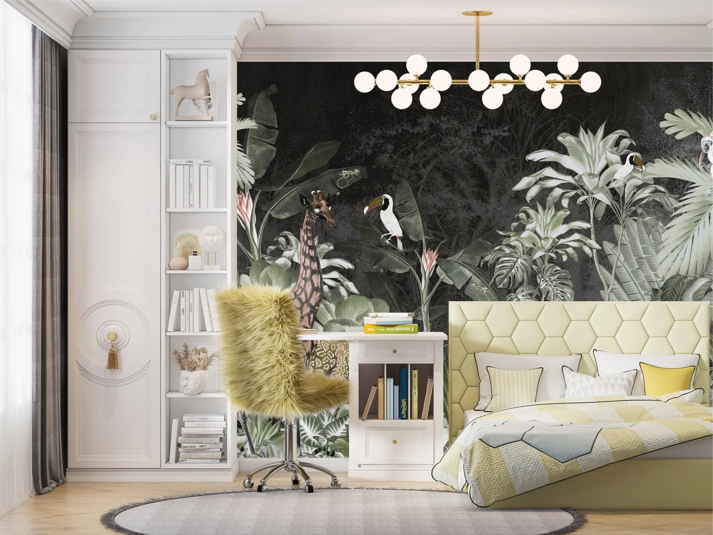 Tapeta Dekorami - Tropical Party