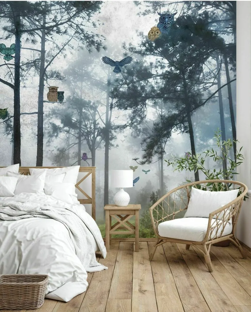 Tapeta Dekorami - Sowi las