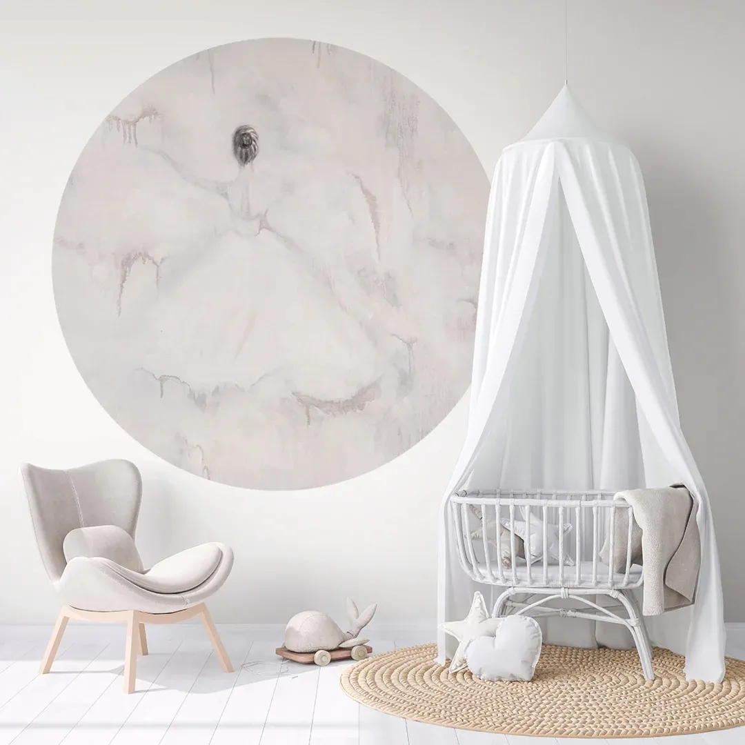 Tapeta Koło Lady Light