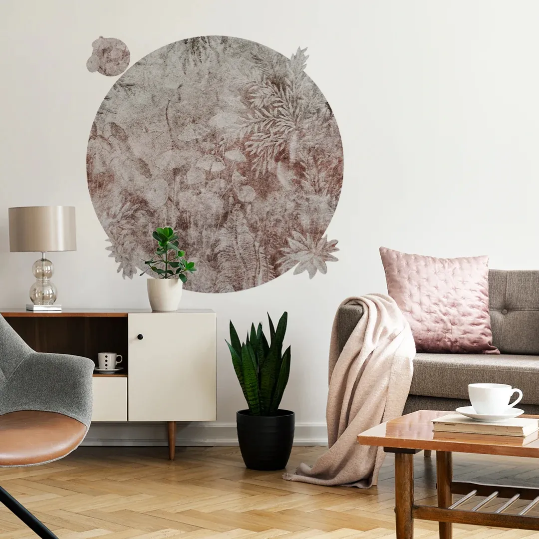 Tapeta Koło Fairytale Rust