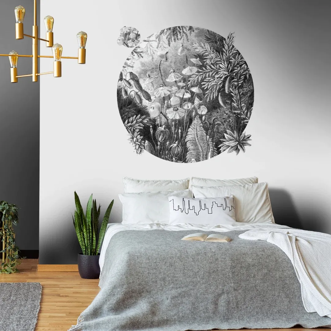 Tapeta Koło Fairytale Black