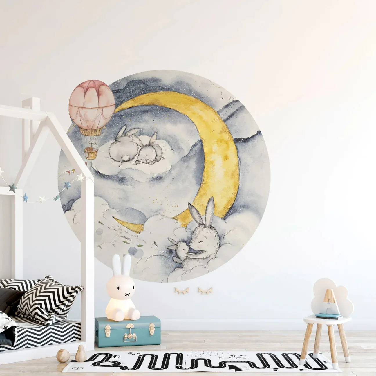 Tapeta Koło Mice Adventure