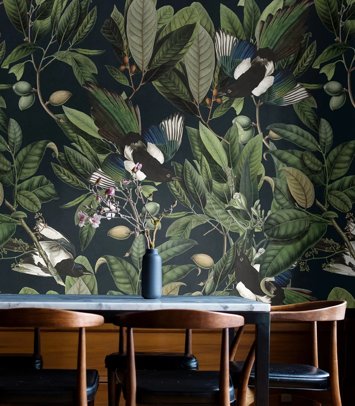 Tapeta Wallcolors - Magpie Black