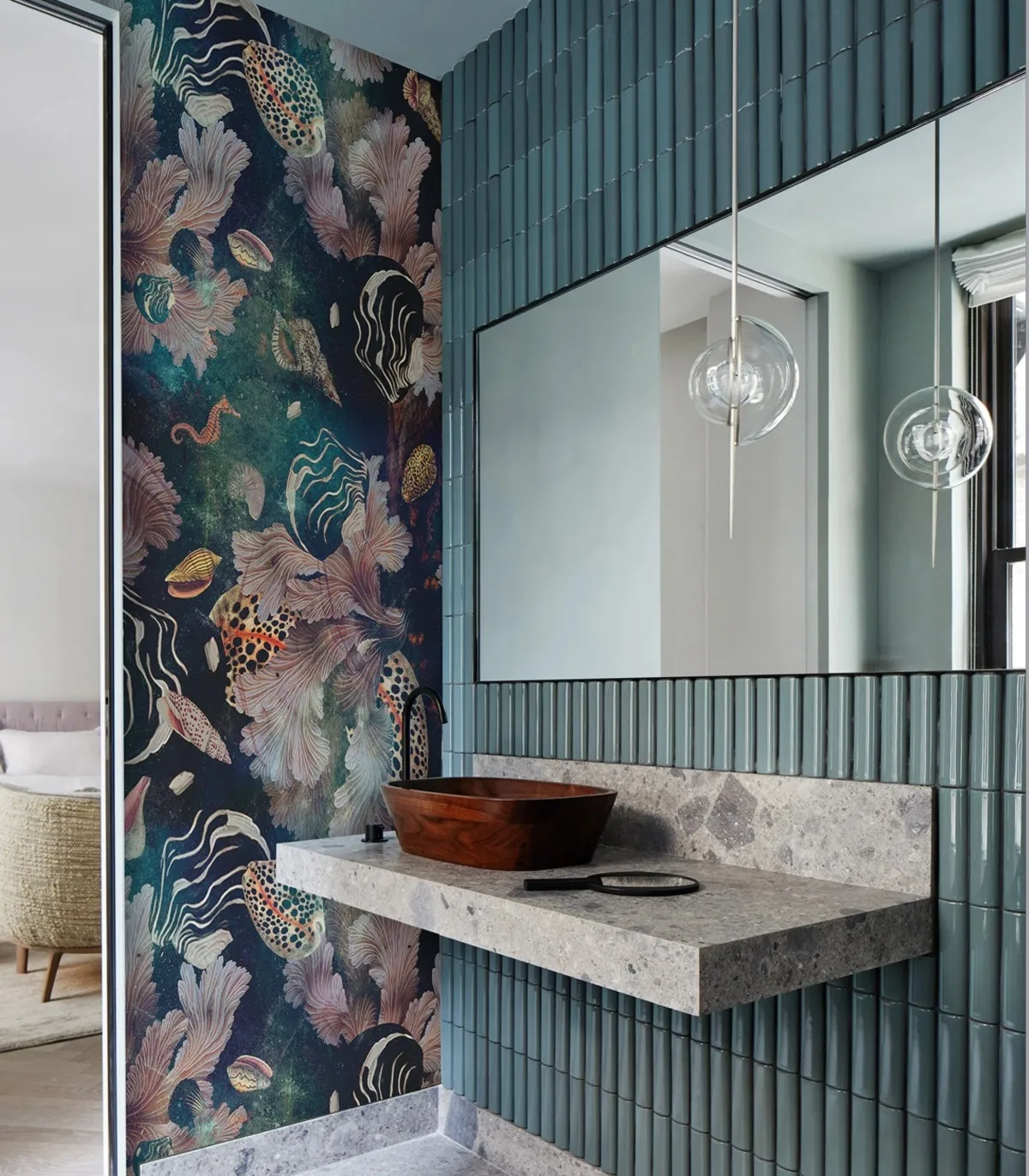 Tapeta Wallcolors - Black Sea