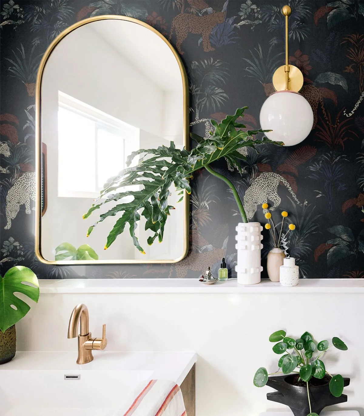 Tapeta Wallcolors - Cheetahs Black