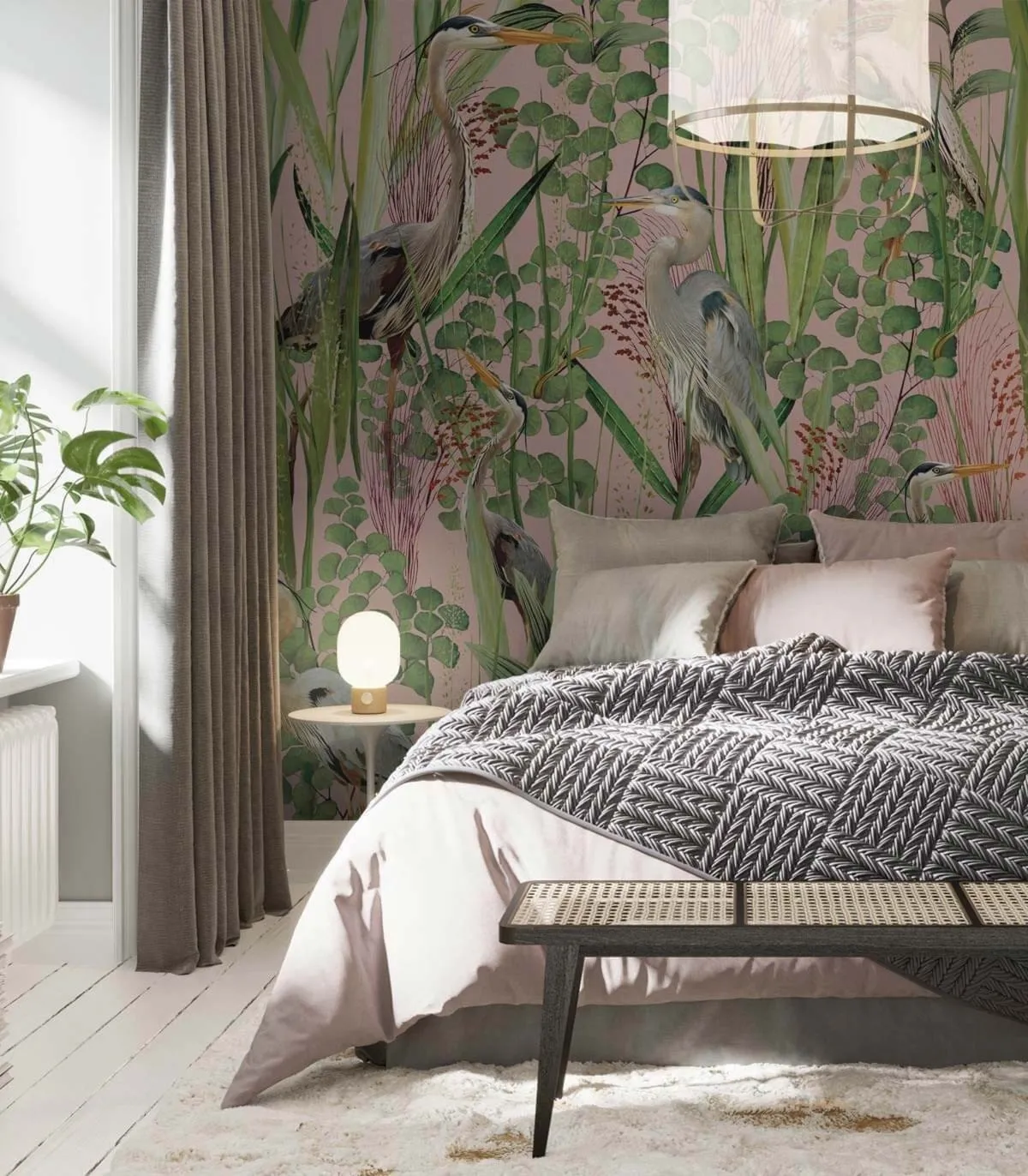 Tapeta Wallcolors - Herons
