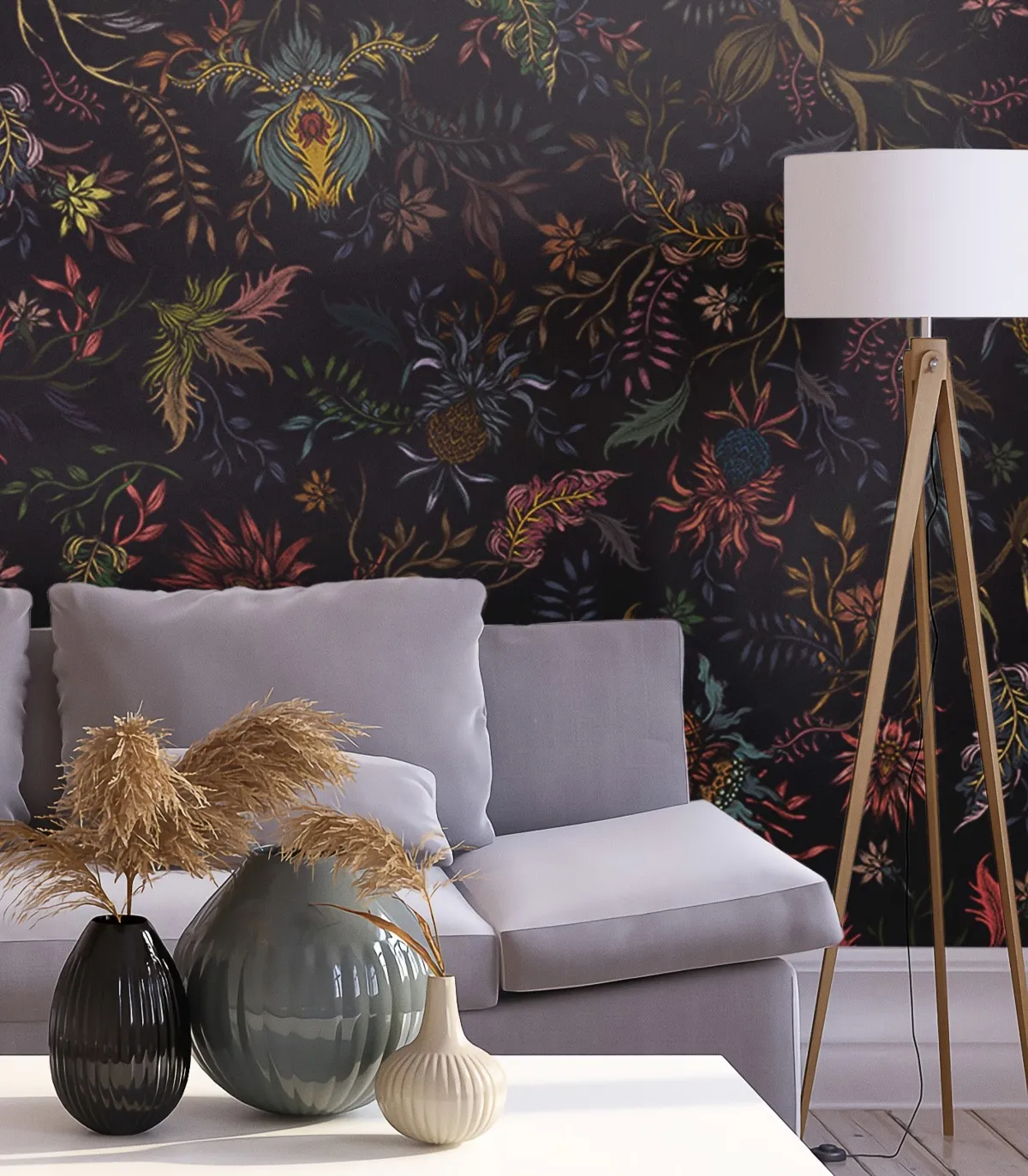 Tapeta Wallcolors - Night Flowers