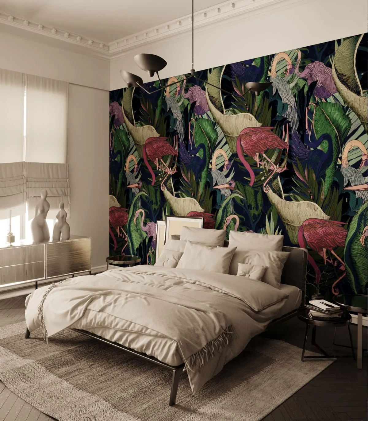 Tapeta Wallcolors - Pelicans