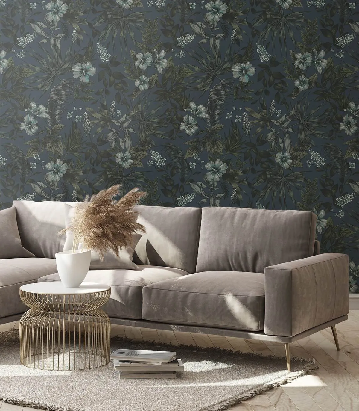 Tapeta Wallcolors - Darkness Green