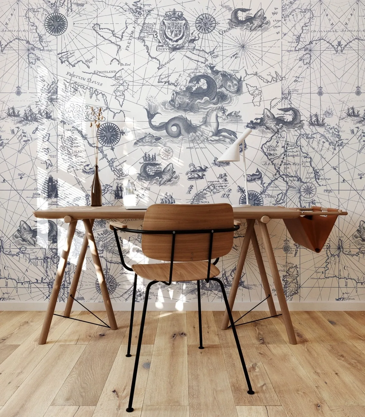 Tapeta Wallcolors - Ocean Map