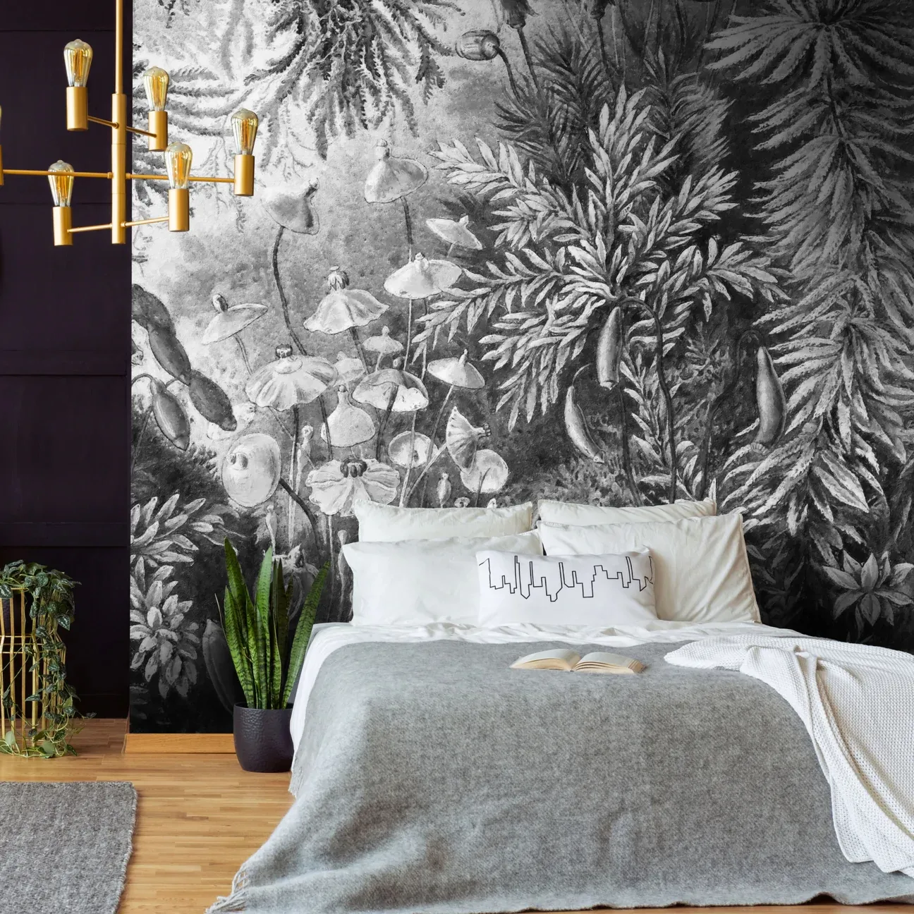 Tapeta Wall Art - Fairytale B&W