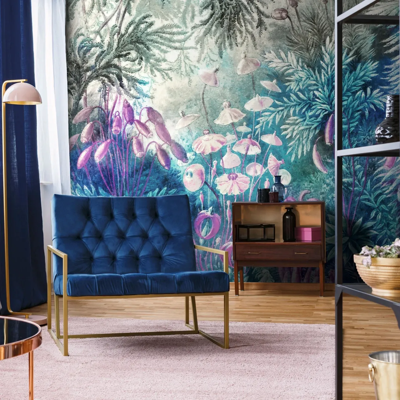 Tapeta Wall Art - Fairytale blue