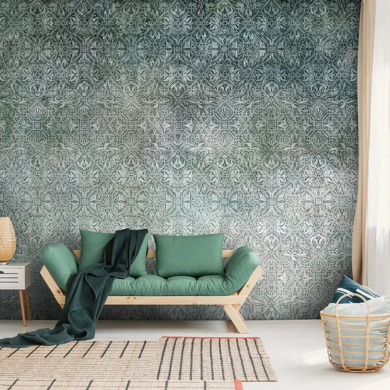 Tapeta Wall Art - Temptation Green