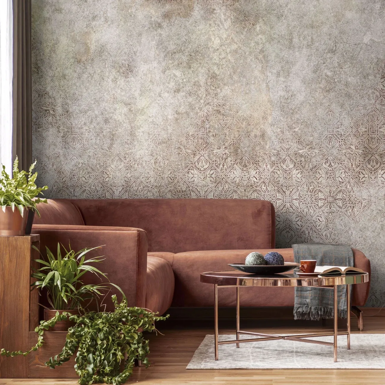 Tapeta Wall Art - Temptation Rust