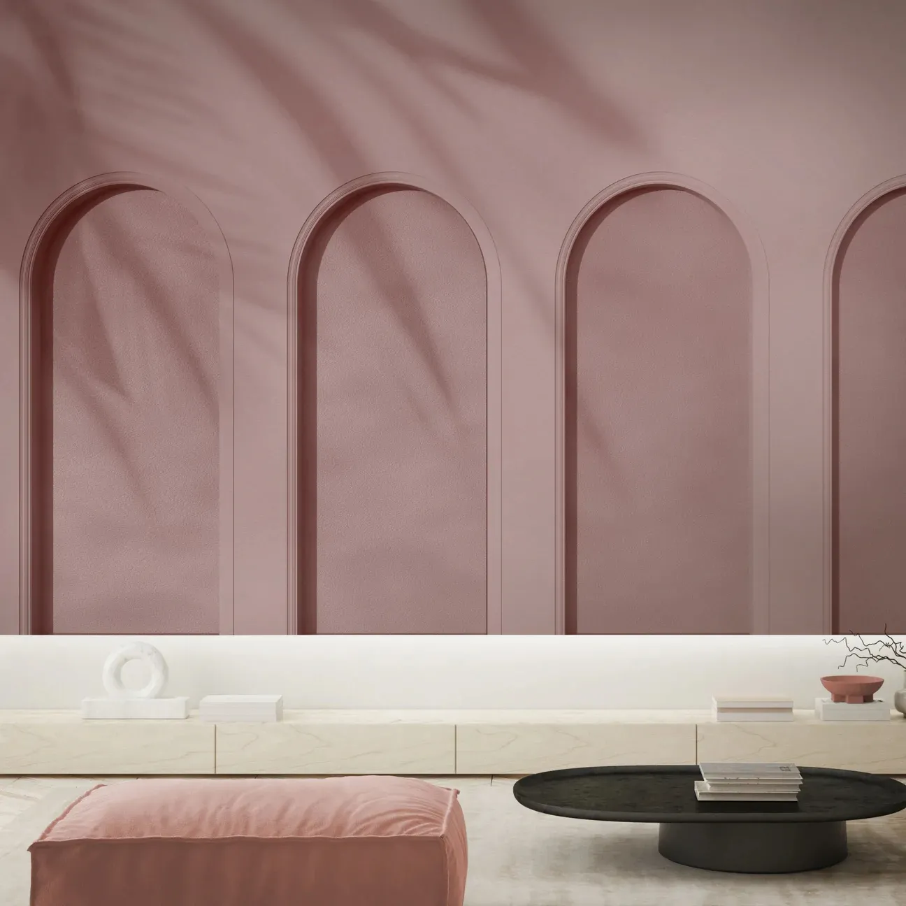 Tapeta Wall Art - Libra pink