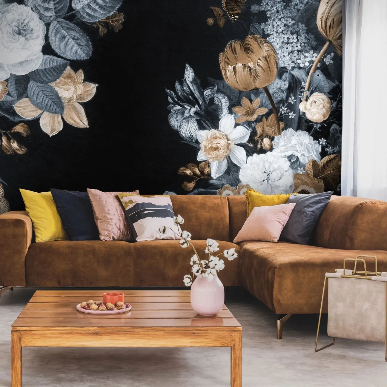 Tapeta Wall Art - Golden Sublime