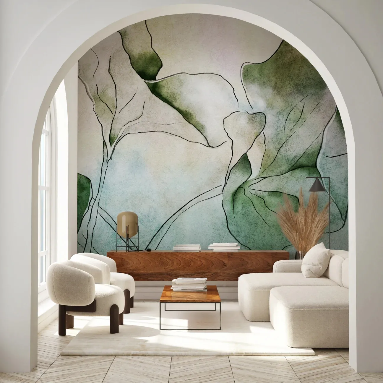 Tapeta Wall Art - Hasu