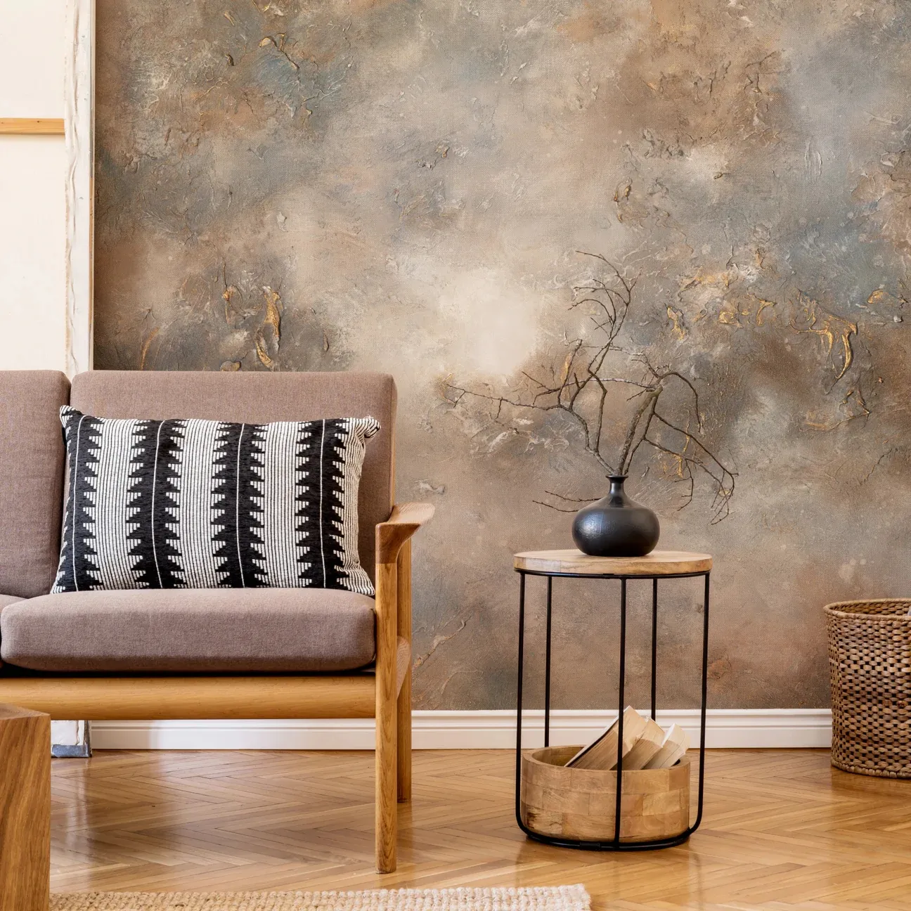 Tapeta Wall Art - Mocha