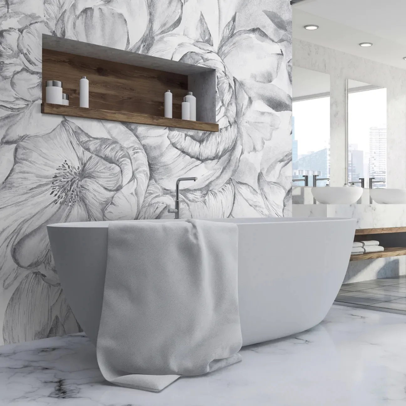 Tapeta Wall Art - Brassica Light