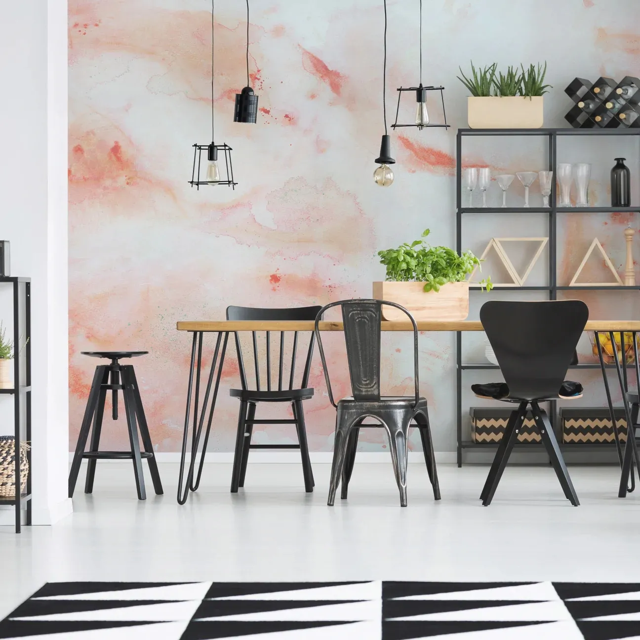 Tapeta Wall Art - Coral