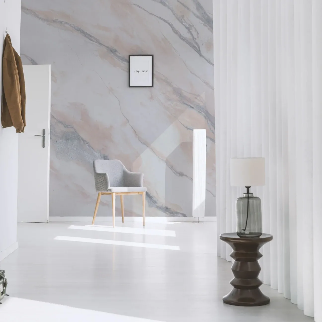 Tapeta Wall Art - Clarity Silver