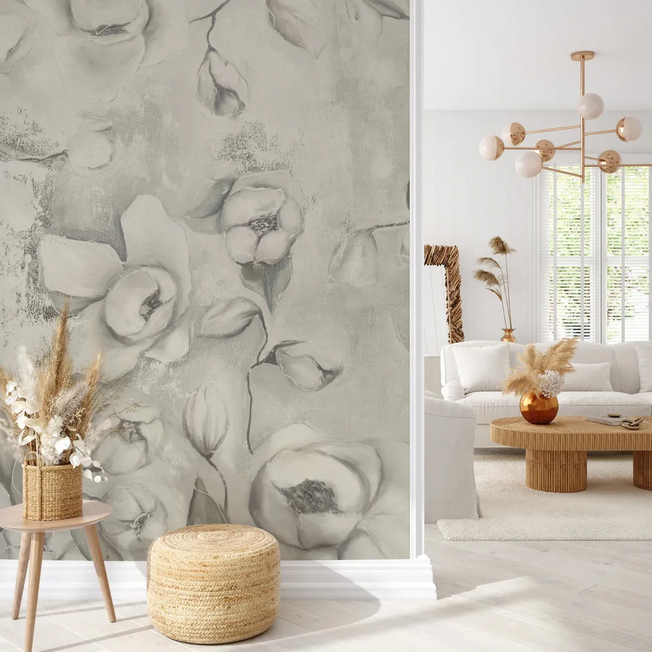 Tapeta Wall Art - Kotone Olive