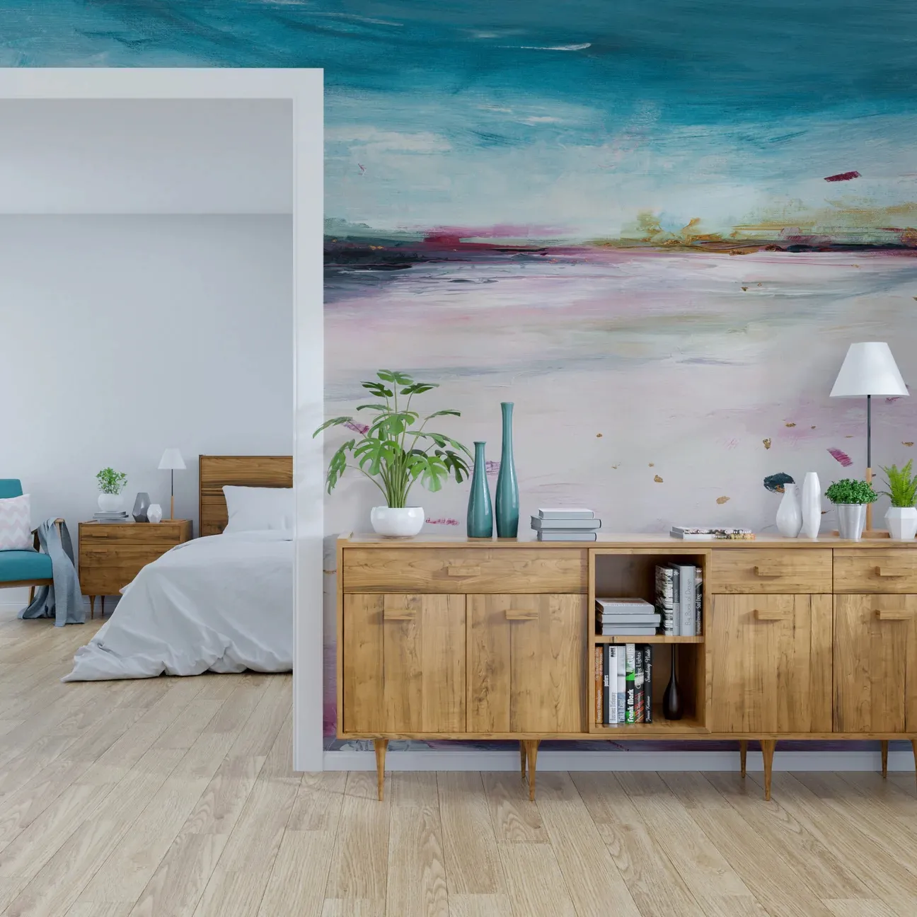 Tapeta Wall Art - Santa