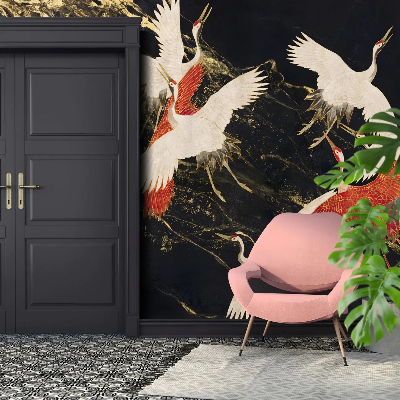 Tapeta Wall Art - Glory Tsuru