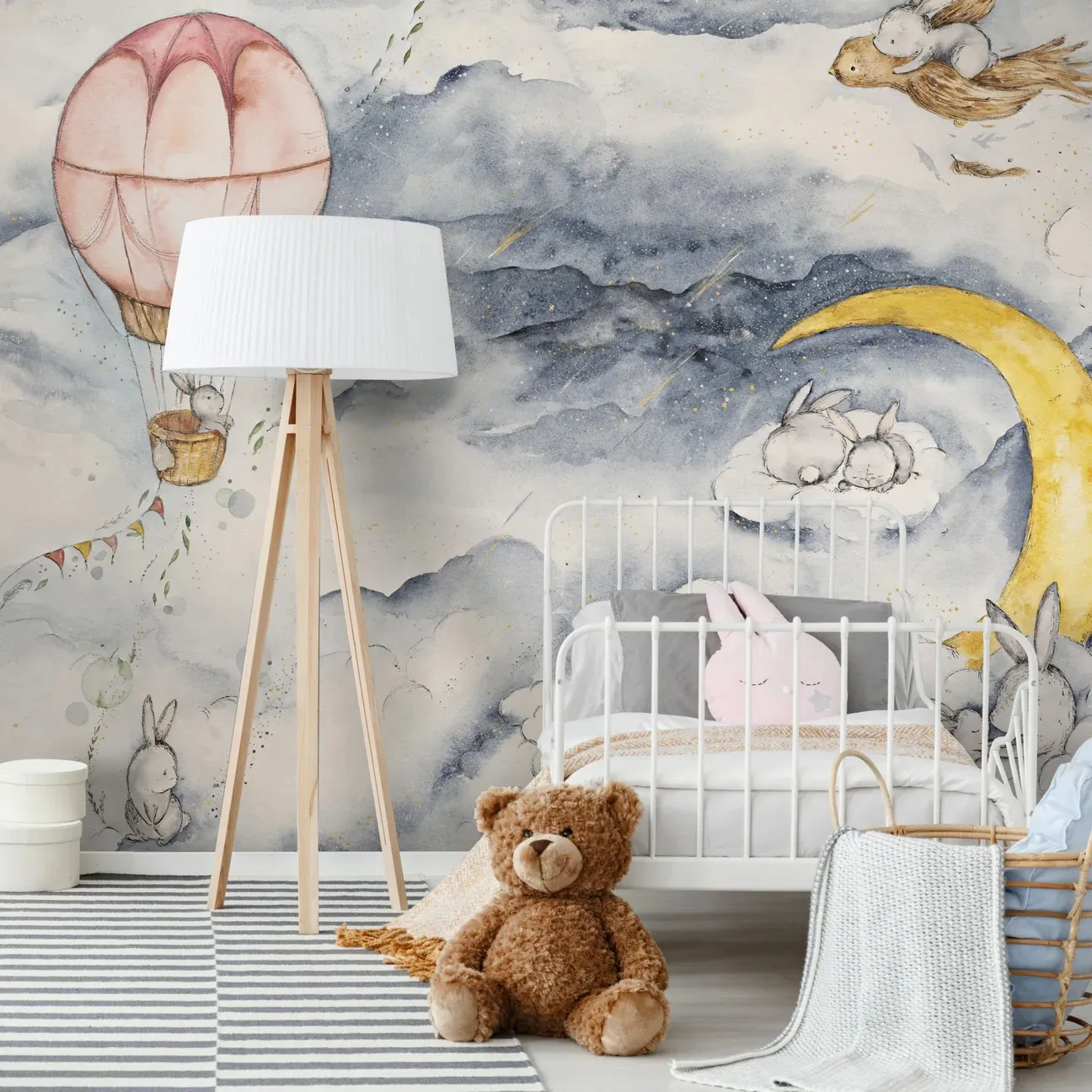 Tapeta Wall Art - Moonie Blue