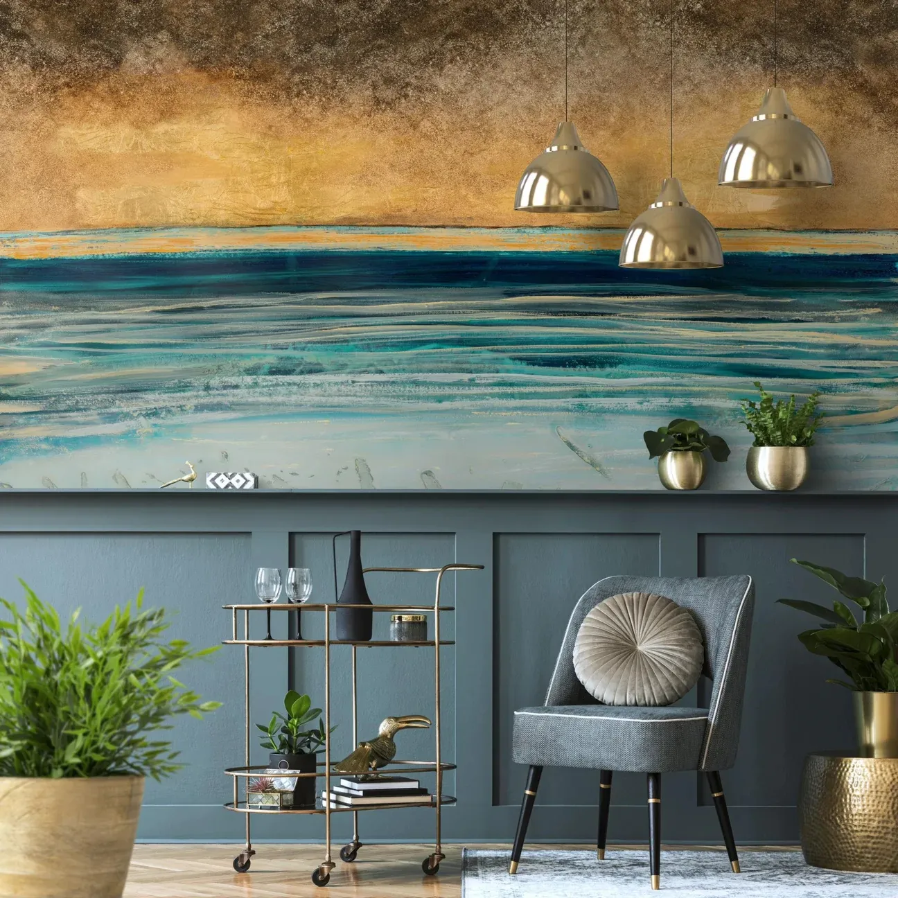 Tapeta Wall Art - Pecan