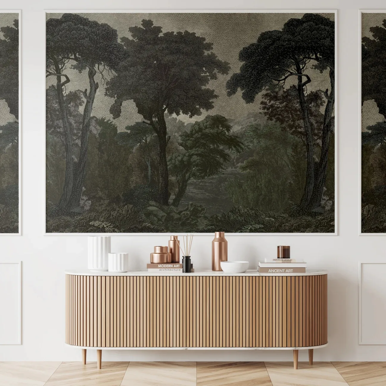 Tapeta Wall Art - Hood Dark