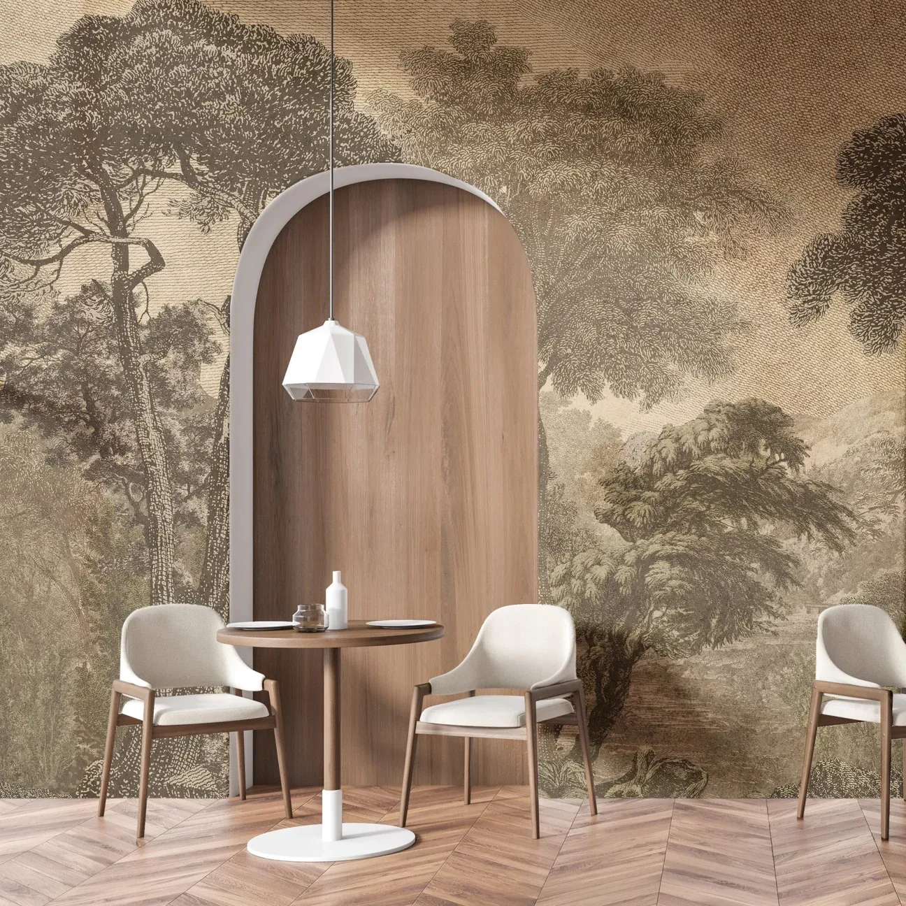 Tapeta Wall Art Hood Light - standaryzowane rolki