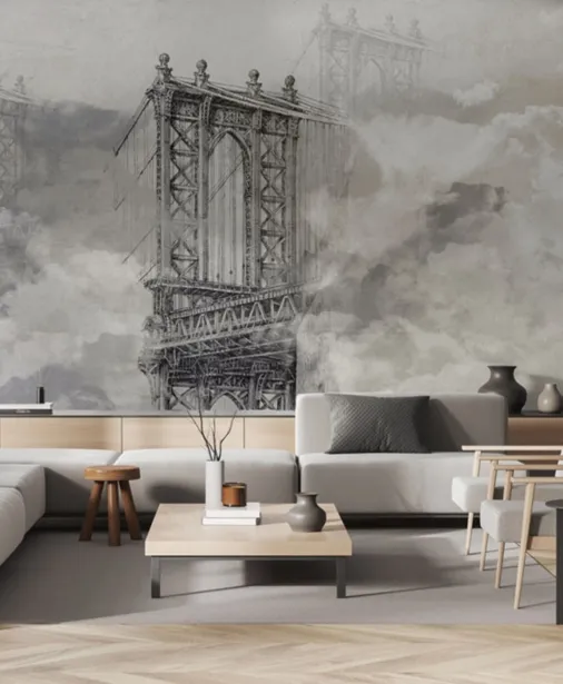 Walltime - NUVOLA - tapeta z motywem architektury